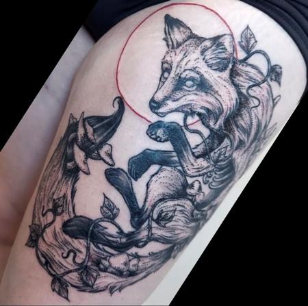 tattoos/ - Bonnie Seeley Decaying Fox - 144634